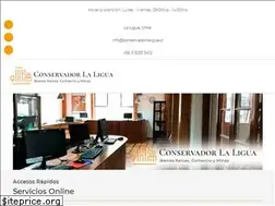 Sites similar to conservadorlaligua.cl