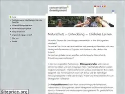 Sites similar to conservation-development.net