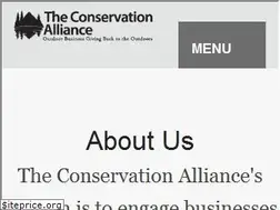 Sites similar to conservationalliance.com