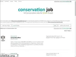 Sites similar to conservationjob.co.uk