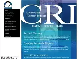 Sites similar to conservationresearchinstitute.org