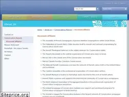 Sites similar to conservativejudaism.org