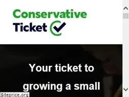 Sites similar to conservativeticket.com