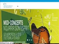 Sites similar to conservatoire-lausanne.ch