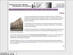 Sites similar to conservatoire-russe.com