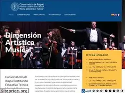Sites similar to conservatoriodeibague.edu.co