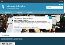 Sites similar to conservatoriomatera.it