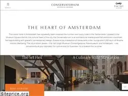 Sites similar to conservatoriumhotel.com