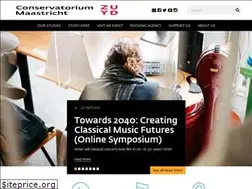 Sites similar to conservatoriummaastricht.nl