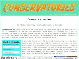 Sites similar to conservatorys.uk
