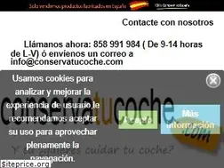 Sites similar to conservatucoche.com