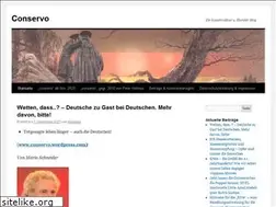 Sites similar to conservo.wordpress.com