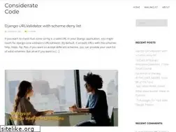 Sites similar to consideratecode.com