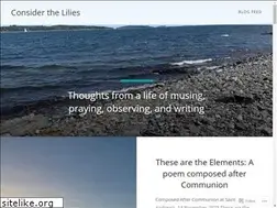 Sites similar to considerlilies.blog