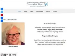 Sites similar to considerthisradioshow.com