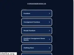 Sites similar to consigndesign.us