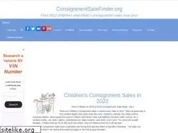 Sites similar to consignmentsalefinder.org