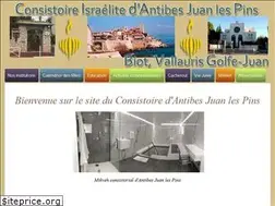 Sites similar to consistoireantibesjuanlespins.org