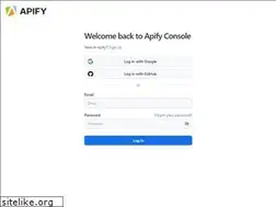 Sites similar to console.apify.com