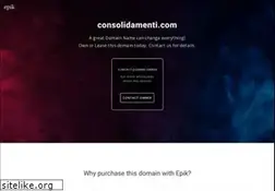 Sites similar to consolidamenti.com