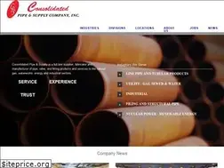 Sites similar to consolidatedpipe.com