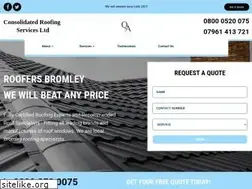 Sites similar to consolidatedroofing.co.uk