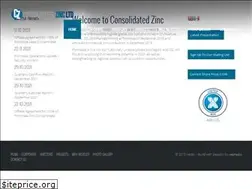Sites similar to consolidatedzinc.com.au