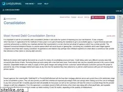 Sites similar to consolidation01.livejournal.com