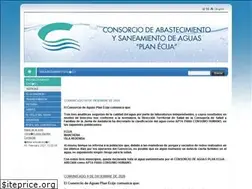 Sites similar to consoraguasecija.es