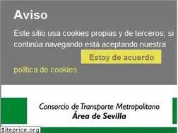 Sites similar to consorciotransportes-sevilla.com