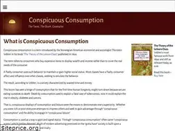Sites similar to conspicuousconsumption.org