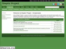 Sites similar to conspiracies.skepticproject.com