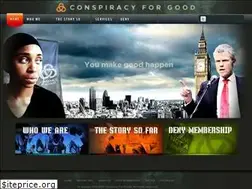 Sites similar to conspiracyforgood.com