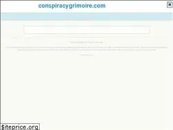 Sites similar to conspiracygrimoire.com