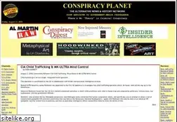 Sites similar to conspiracyplanet.com
