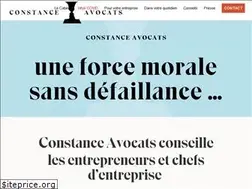 Sites similar to constanceavocats.fr
