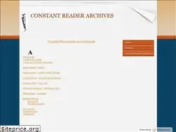 Sites similar to constantreader.com