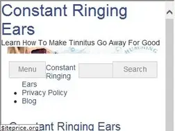 Sites similar to constantringingears.com