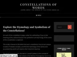 Sites similar to constellationsofwords.com