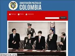 Sites similar to constitucioncolombia.com