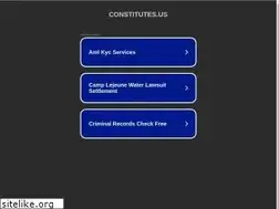 Sites similar to constitutes.us