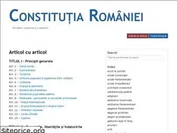 Sites similar to constitutiaromaniei.ro