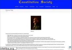 Sites similar to constitution.org