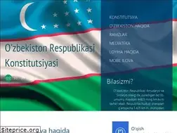 Sites similar to constitution.uz