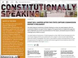 Sites similar to constitutionallyspeaking.co.za