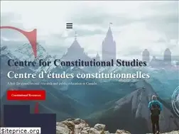 Sites similar to constitutionalstudies.ca