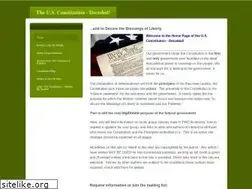 Sites similar to constitutiondecoded.com