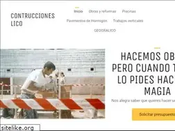 Sites similar to construccioneslico.com