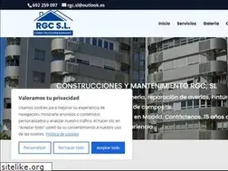 Sites similar to construccionesrg.es