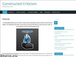 Sites similar to constructedcriticism.com